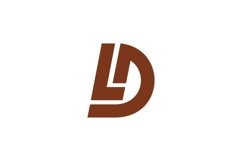 DL LD Logo Design Product Image 1