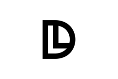 DL LD Logo Design Product Image 1