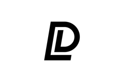 DL LD Logo Design Product Image 1