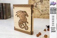DM Screen Laser Cut | Game Master Screen | RPG Games | CNC Product Image 4