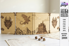 DM Screen Laser Cut | Game Master Screen | RPG Games | CNC Product Image 5