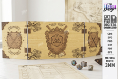 DM Screen Laser Cut | Game Master Screen | RPG Games | CNC Product Image 5