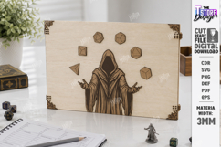 DM Screen Laser Cut | Game Master Screen | RPG Games | CNC Product Image 4