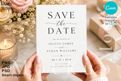 Hands Holding 5x7 Card Mockup, editable Canva template Product Image 2