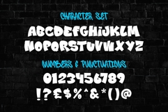 Douglas Mullet | 3D Layered Graffiti Webfont for Urban Product Image 2