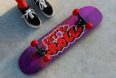 Douglas Mullet | 3D Layered Graffiti Webfont for Urban Product Image 5