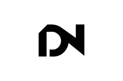 DN Logo Design. DN Product Image 1