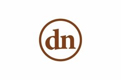 DN logo design vector template Product Image 1