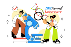 10 DNA Research Laboratory Illustration Product Image 4