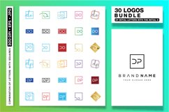 30 LOGOS BUNDLE OF INITIAL LETTERS WITH THE INITIAL D Product Image 1