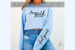 Do good stuff Sleeve SVG Design Product Image 2