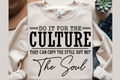 Do-It-For-The-Culture Svg Design Product Image 3