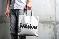 Do It With Passion SVG - Motivational Typography Design Product Image 2
