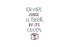 Do Not Judge A Book By It's Cover Product Image 1