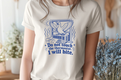 Funny Goose SVG - Do Not Touch The Thermostat I Will Bite Product Image 2