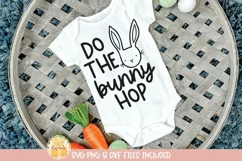 Baby Easter Quote on Shirt Mockup 
