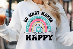 Do what makes you happy SVG, Mental Health SVG Product Image 1