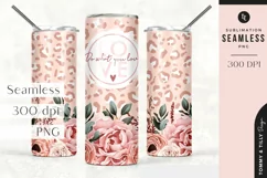 Do what you love Tumbler Sublimation | Seamless 20oz Product Image 2