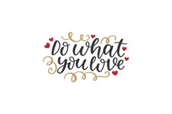 Do What You Love SVG Cut File Product Image 1