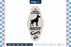 Memorial Dog Keychain SVG Product Image 3