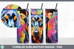GorgeousDoberman Pinscher Tumbler design.