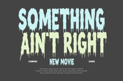 Dockerl Lectohen Spooky Slime Horror Font Product Image 2