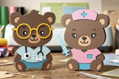 Doctor and Nurse 3D SVG Product Image 4