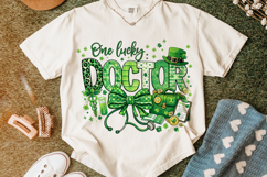 One Lucky Doctor PNG, St Patrick's Day Doctor PNG, Lucky PNG Product Image 5