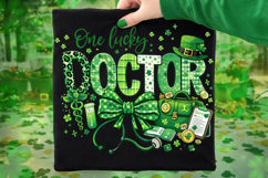 One Lucky Doctor PNG, St Patrick's Day Doctor PNG, Lucky PNG Product Image 7