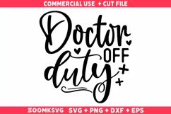 Doctor off duty SVG | Doctor SVG | Doctor Mug SVG Product Image 1