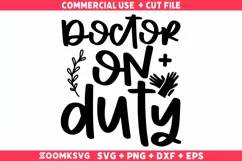 Doctor on duty SVG | Doctor SVG | Doctor Mug SVG Product Image 1