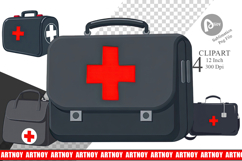 Doctor Bag Clipart Product Image 1