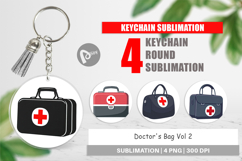 Keychain Doctor Coat Product Image 1