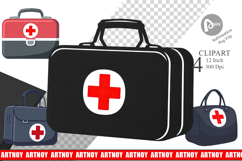 Doctor Bag Clipart Product Image 1