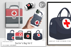 Digital Paper Doctor Coat Product Image 1