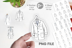 Doctor Coat Sticker Product Image 1