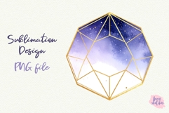 2 Dodecahedron PNG Sacred Geometry Clipart Celestial Product Image 3
