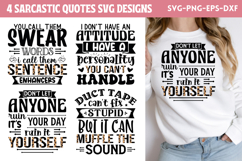 Sarcastic Quotes SVG Product Image 1
