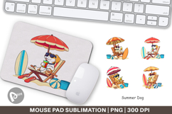 Mouse Pad Summer Dog Product Image 1