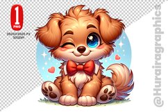 Cute Dog Clipart - PNG File Product Image 1