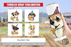 Tumbler Dog Beer Day Product Image 1