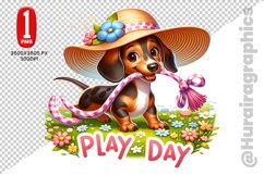 Cute Dog Clipart - PNG File Product Image 1