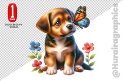Cute Dog Clipart - PNG File Product Image 1