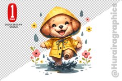 Cute Dog Clipart - PNG File Product Image 1