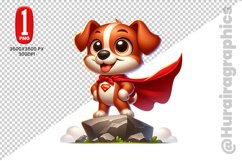 Cute Dog Clipart - PNG File Product Image 1