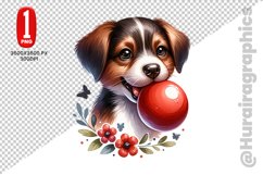 Cute Dog Clipart - PNG File Product Image 1