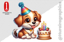 Cute Dog Clipart - PNG File Product Image 1