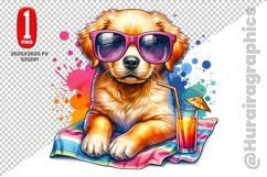 Cute Dog Clipart - PNG File Product Image 1
