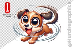 Cute Dog Clipart - PNG File Product Image 1