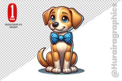 Cute Dog Clipart - PNG File Product Image 1